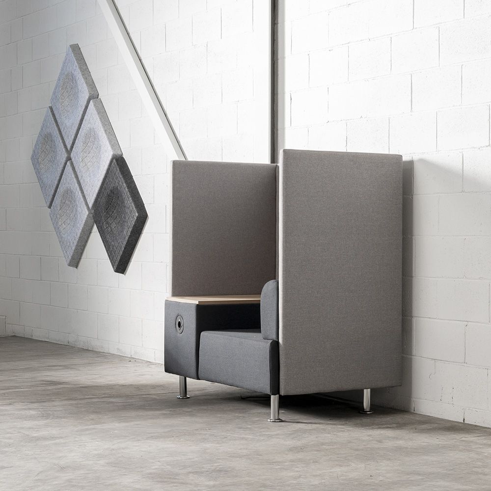 SOFT SEATING Einzelsitz + Tisch