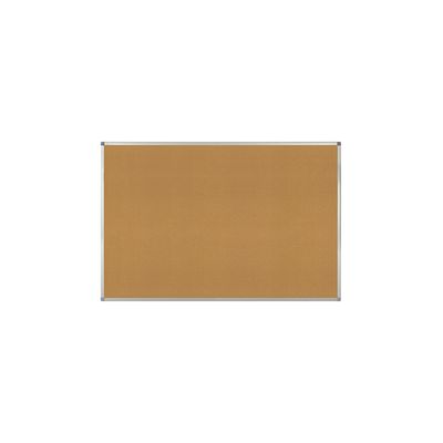 Naturkorktafel mit Aluminiumrahmen 60x45cm