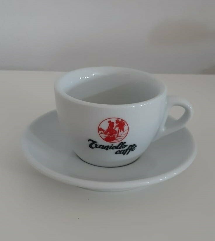 6 tazze da cappuccino "Caffè Traniello"