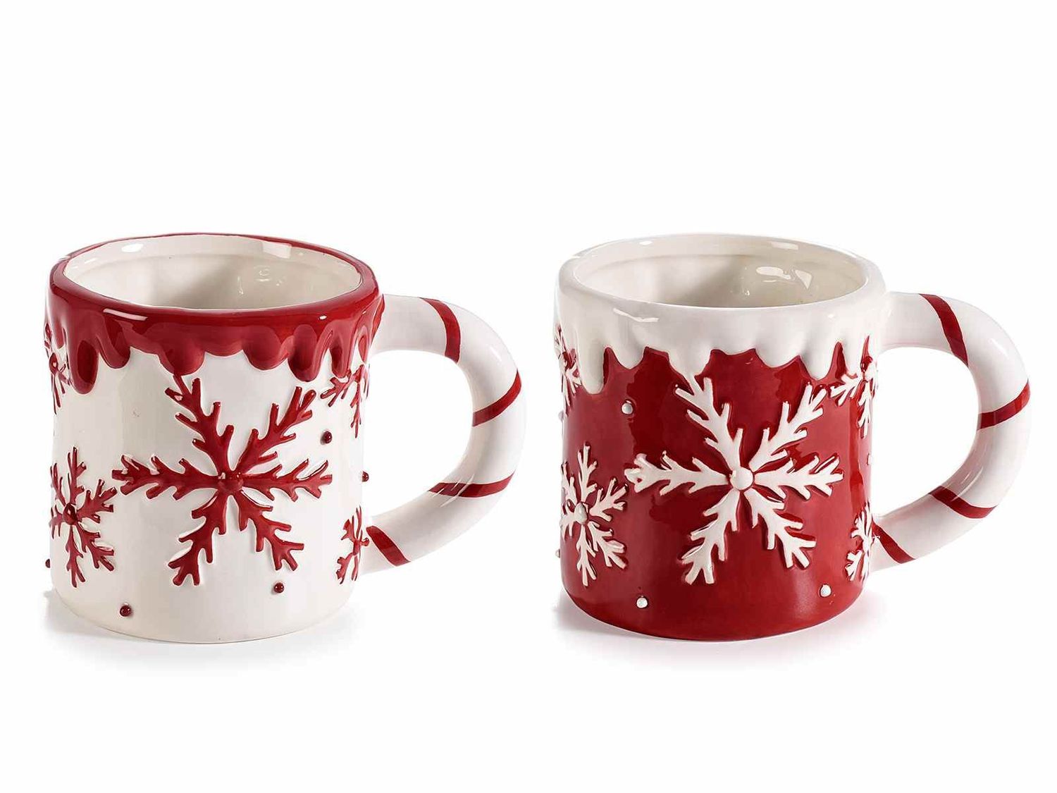 Tazza in ceramica "fiocco di neve"