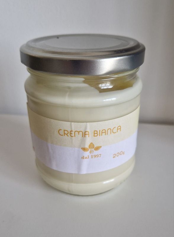 CREMA AL CIOCCOLATO BIANCO - 200g