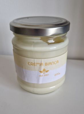 CREMA AL CIOCCOLATO BIANCO - 200g