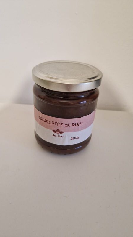 CREMA CROCCANTE AL RUM - 200g