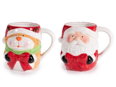 Tazza Babbo Natale e Renna Tazza Babbo Natale e Renna