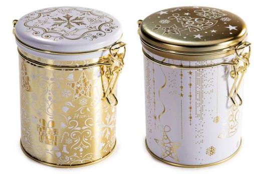 Scatola di latta elegante