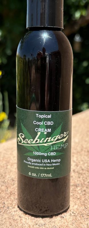 CBD Oil Cool Cream 1000mg CBD by Seebinger Hemp