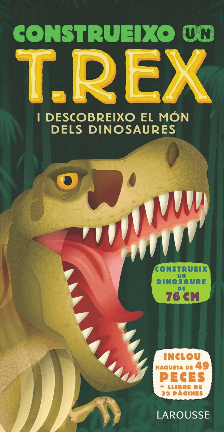 CONSTRUEIXO UN T.REX I DESCOBREIXO EL MON DELS DINOSAURES