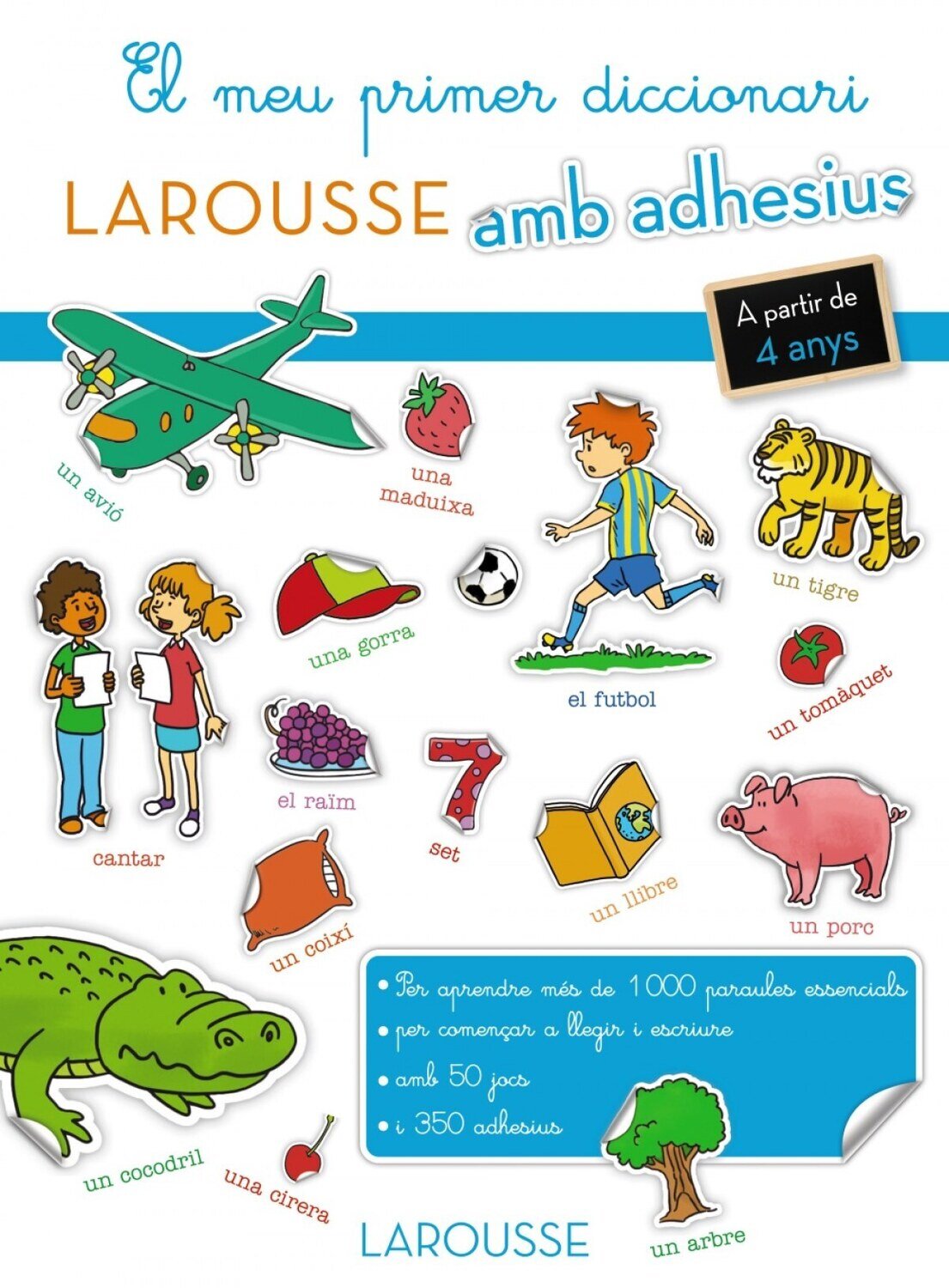 El meu primer diccinari larousse amb adhesius