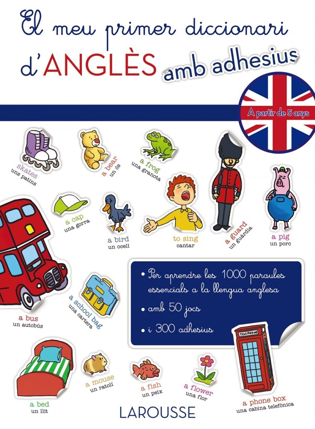 El meu primer diccionari d´angles amb adhesius
