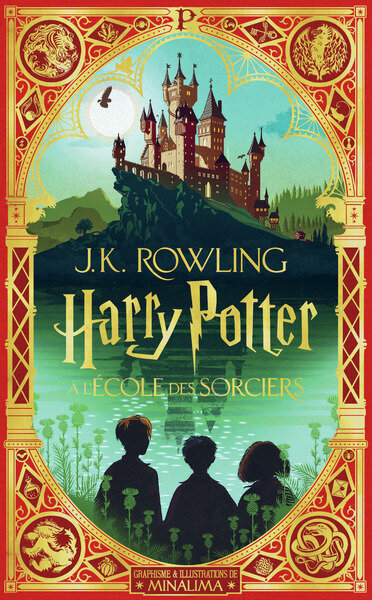 Harry Potter a l'ecole des sorciers - illustre par minalima