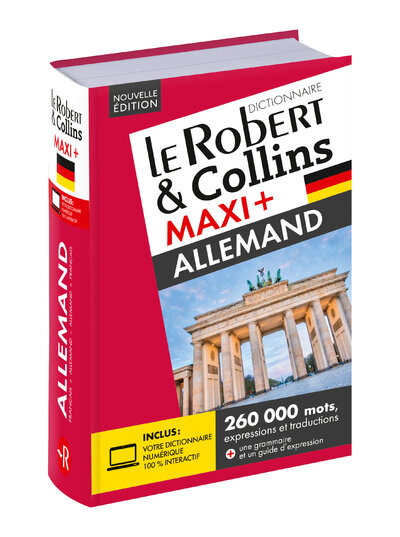 LE ROBERT ET COLLINS MAXI PLUS ALLEMAND  PLUS CARTE TELECHARGEMENT Edition 2019