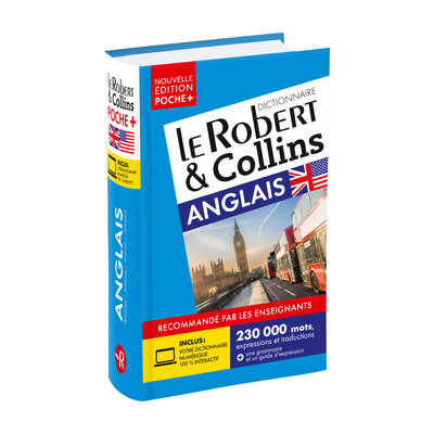 LE ROBERT ET COLLINS POCHE PLUS ANGLAIS