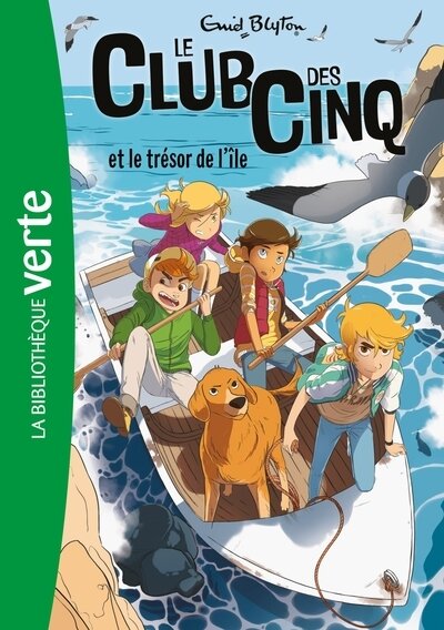 Le club des cinq et les tresors de l'Isle