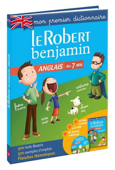 LE ROBERT BENJAMIN ANGLAIS - MON PREMIER DICTIONNAIRE