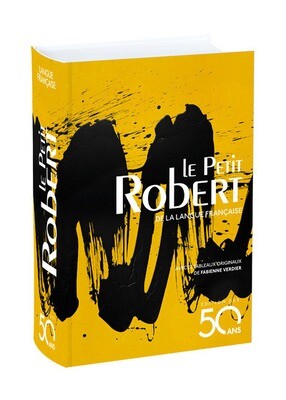 LE PETIT ROBERT DE LA LANGUE FRANCAISE : 50 Year Anniversary Special Edition ( Yellow) Now unavailable. Contact us