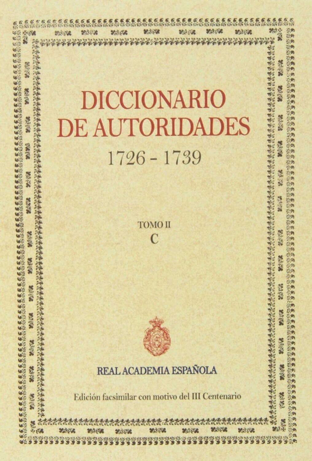 Diccionario de autoridades