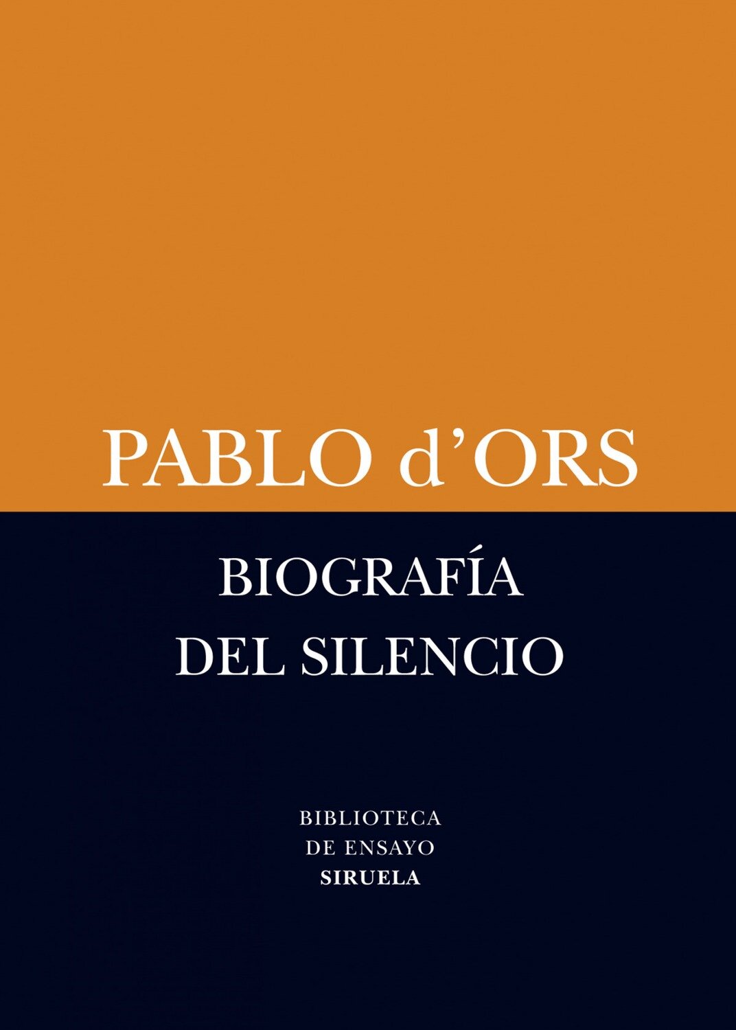 Biografia del silencio