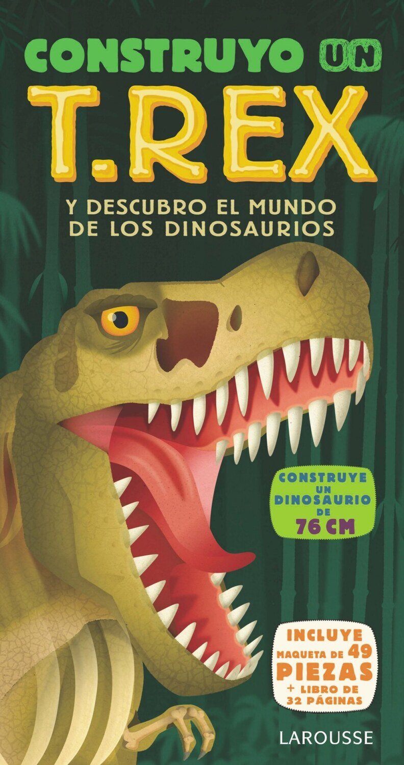 CONSTRUYO UN T.REX Y DESCUBRO EL MUNDO DE LOS DINOSAURIOS