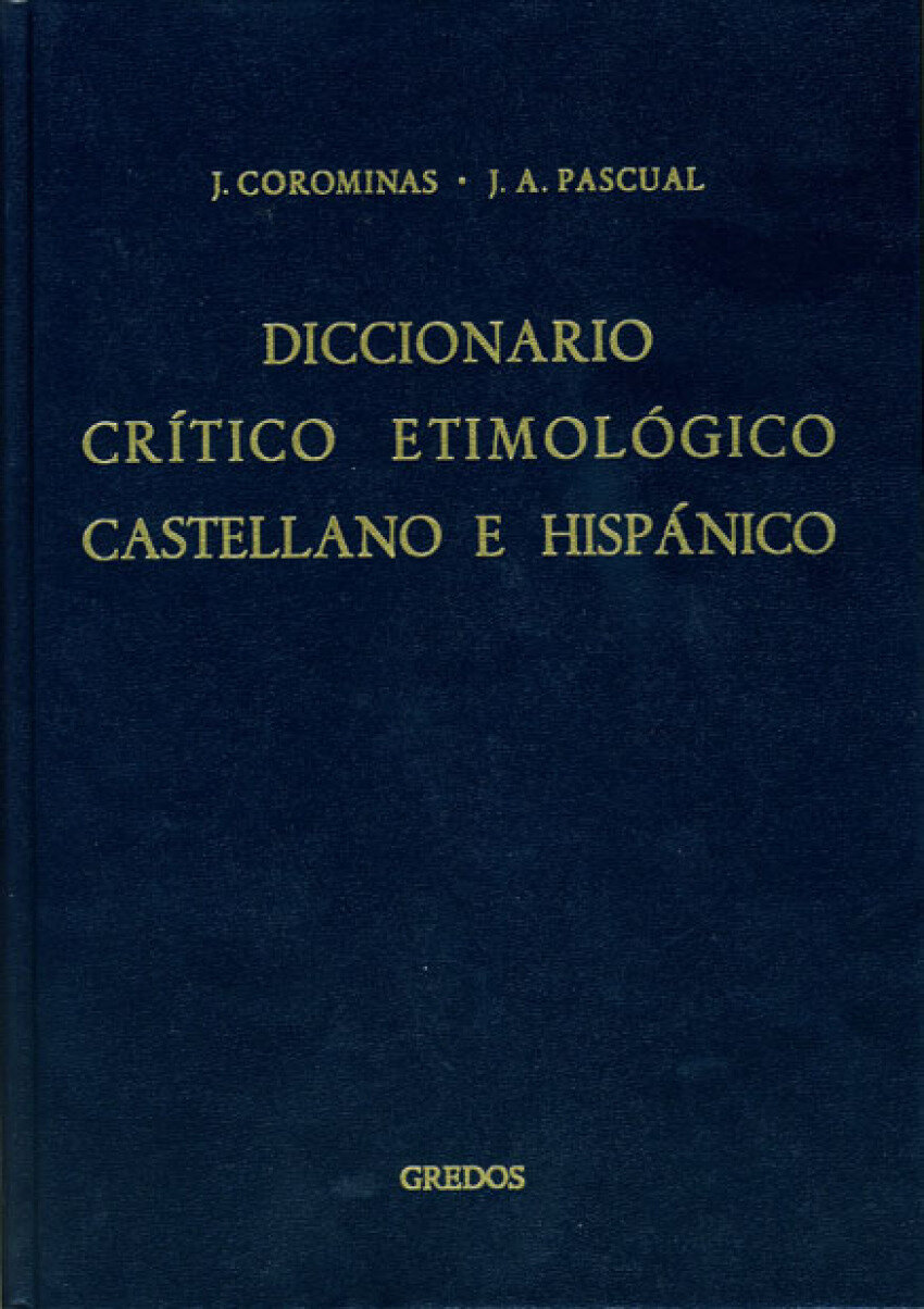 3. Diccionario Critico Etimologico (G-Ma)