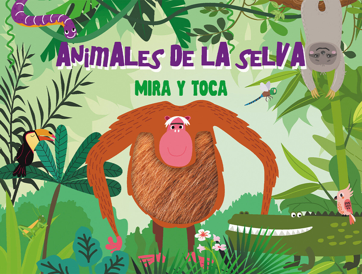 ANIMALES DE LA SELVA.(MIRA Y TOCA)