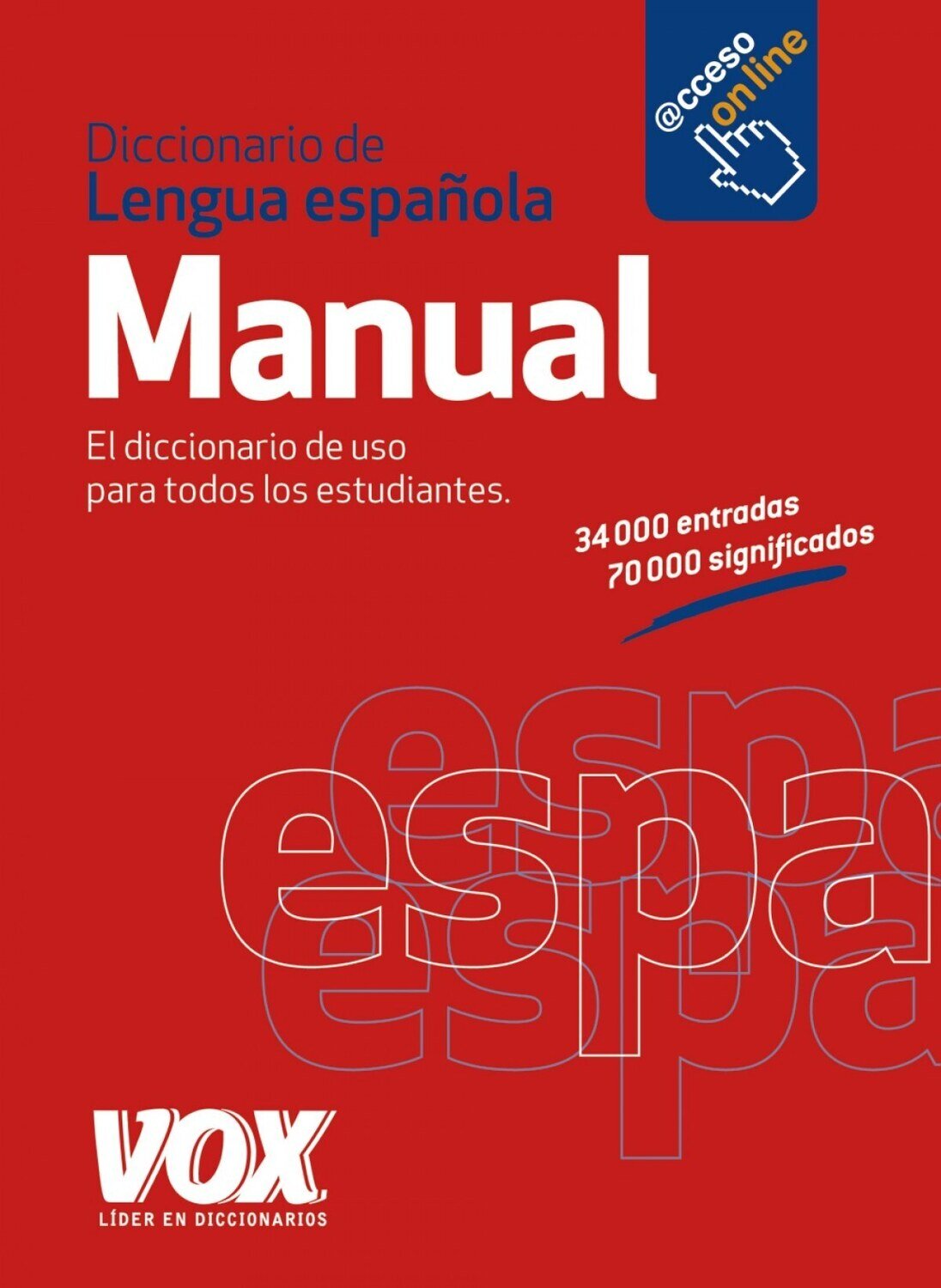 Diccionario manual Vox de la lengua espanola