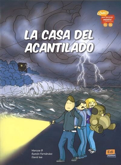 La Casa del Acantilado: Comics Para Aprender Espanol Level A1-A2