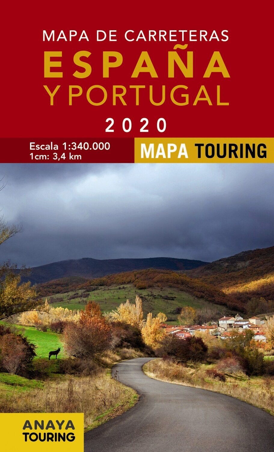 Mapa de Carreteras de Espana y Portugal 1:340.000, 2020