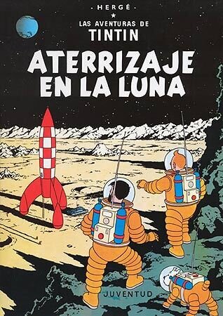 R- Aterrizaje en la luna (TinTin)