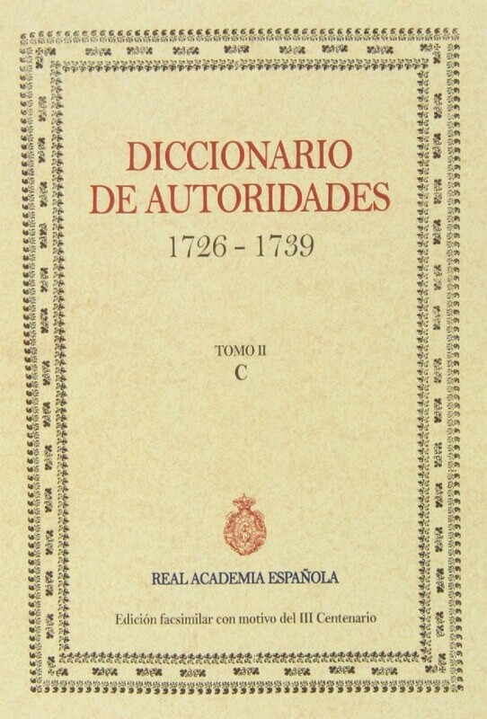 Diccionario de autoridades