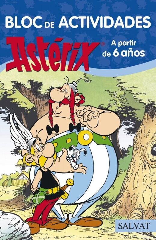 Bloc de actividades Asterix. A partir de 6 anos