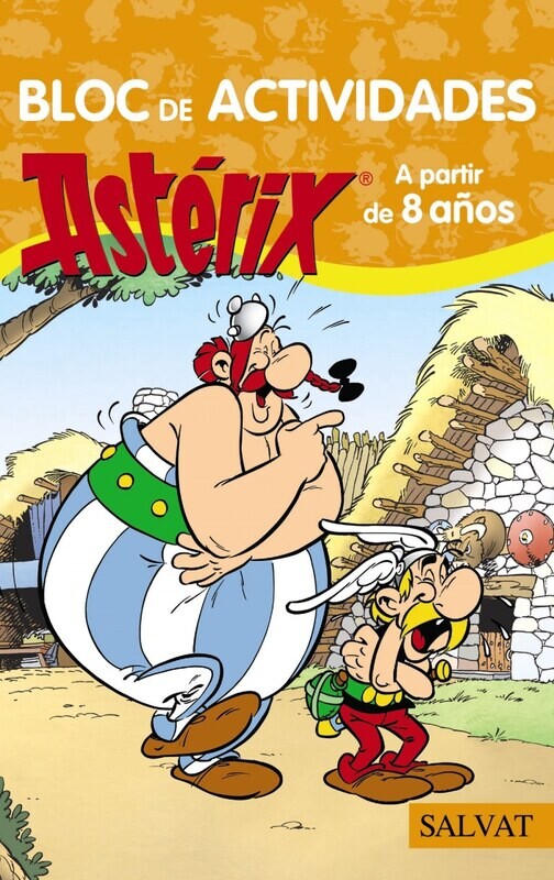 Bloc de actividades Asterix. A partir de 8 anos
