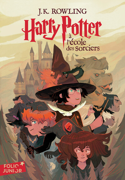 Harry Potter (1) a l ecole des sorciers.  Edn 2023
