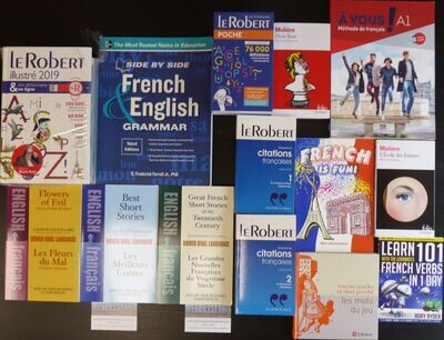 BUNDLE 19 : French dictionaries and Parallel Readers