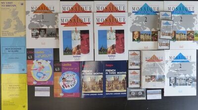 BUNDLE 26 : Mosaique and other French learning £43