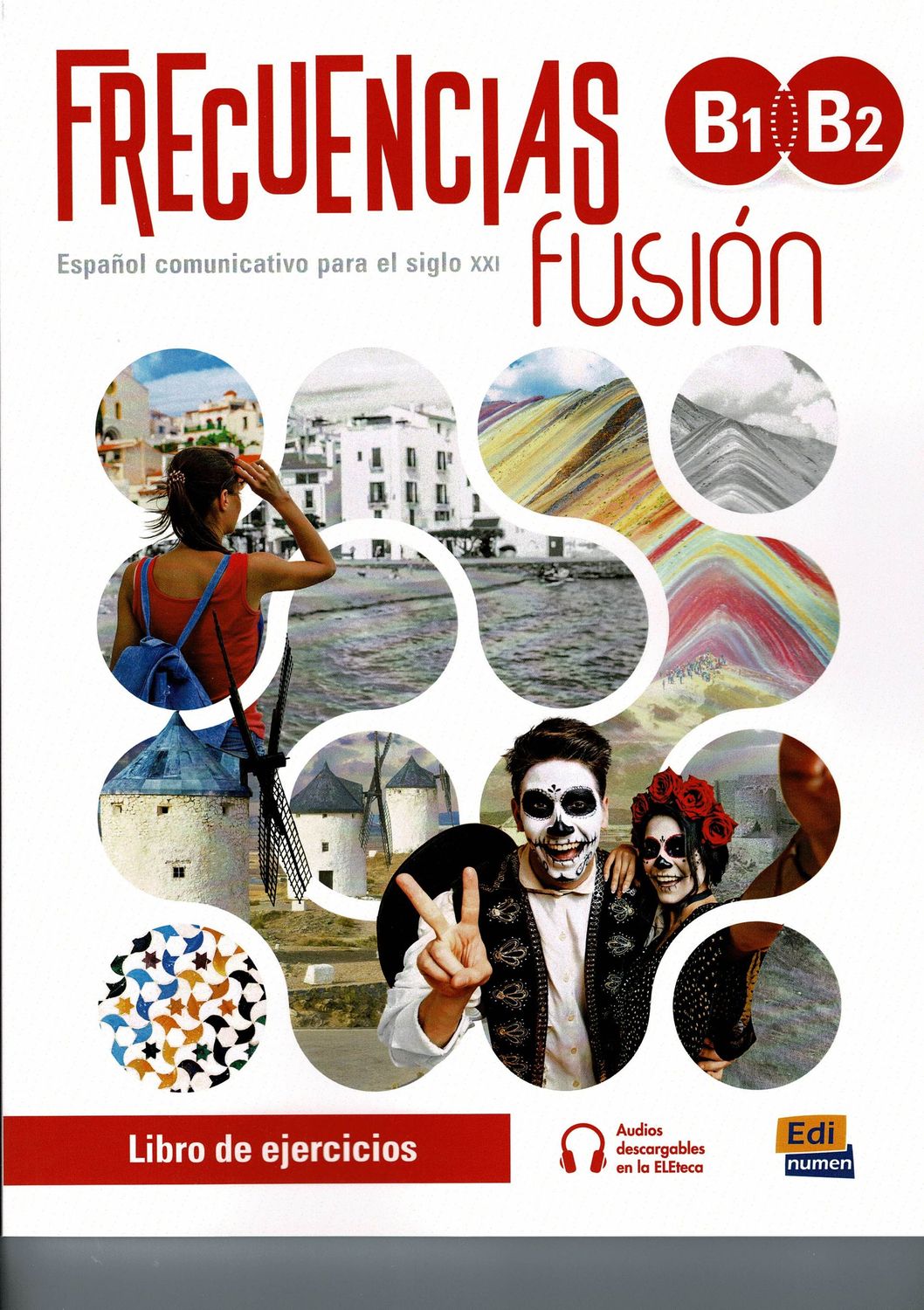 Frecuencias Fusion B1-B2 Exercises Book with free coded access to the audio files for 18 months