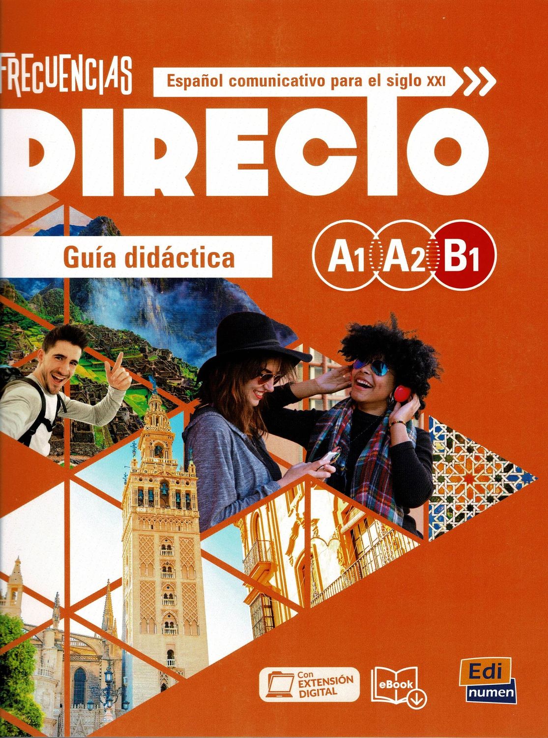 Frecuencias Directo: Levels A1-B1.  Tutor Manual including free coded access to the eBook for 18 months
