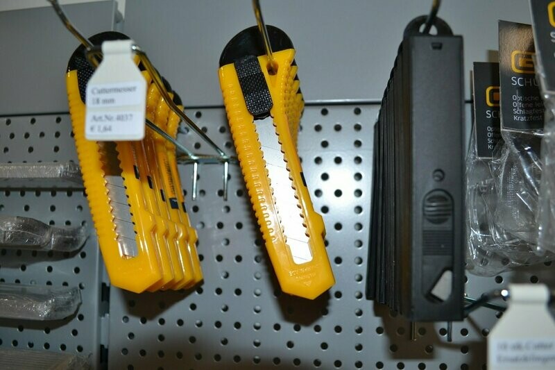Klingen für Cutter-Messer  18 mm 10 stk.