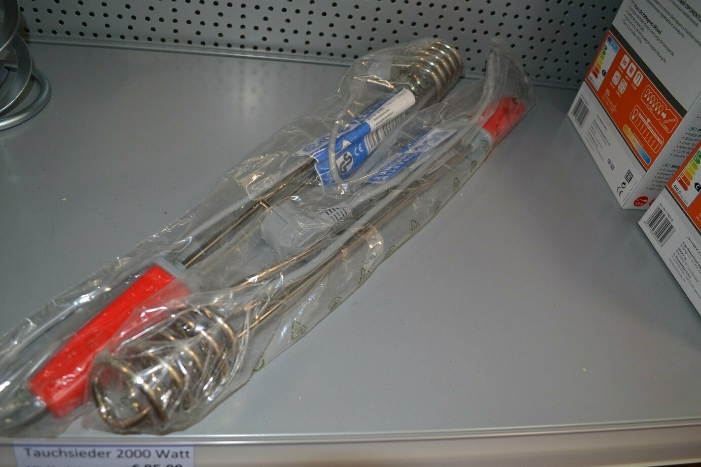 Tauchsieder mit Abschaltautomatik
