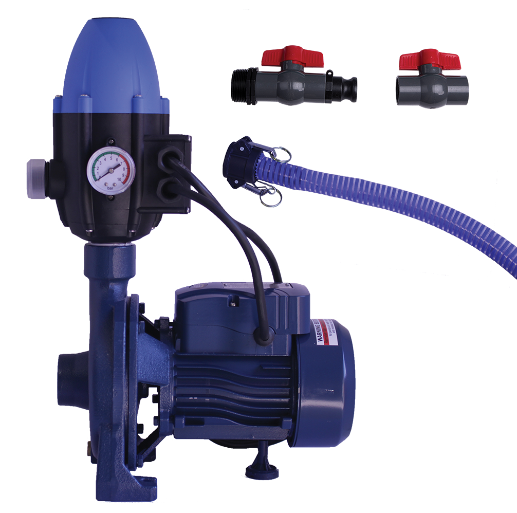 NPP130 0.37KW 220V BOOSTER PUMP C/W FLOW CONTROLLER & SUCTION HOSE KIT
