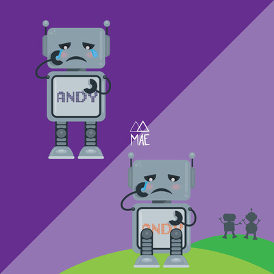 Lot n°1 de 4 Andy - Pack n°1 of 4 Andy's cards