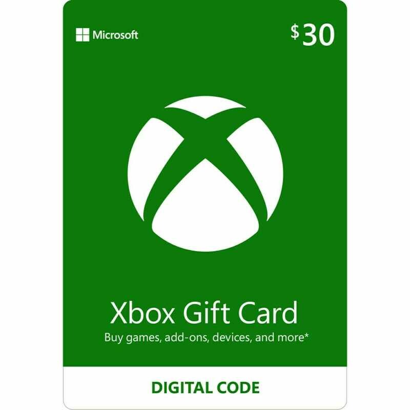 $30 Xbox Gift Card [Digital Code]