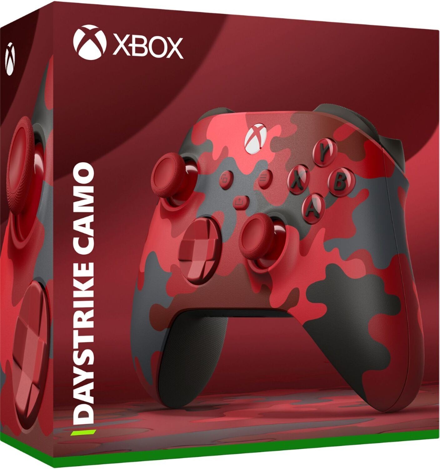Microsoft - Xbox Wireless Controller for Xbox Series X, Xbox Series S, and Xbox One, Windows Devices (Latest Model) - Daystrike Camo Special Edition