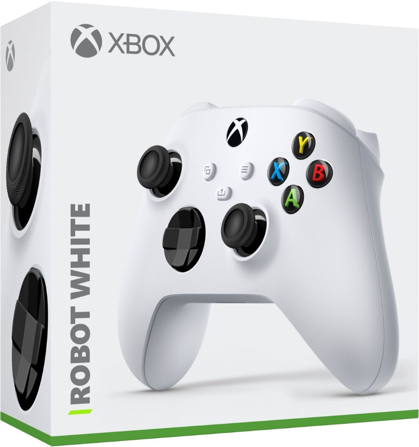 Microsoft - Xbox Wireless Controller for Xbox Series X, Xbox Series S, and Xbox One, Windows Devices (Latest Model) - Robot White