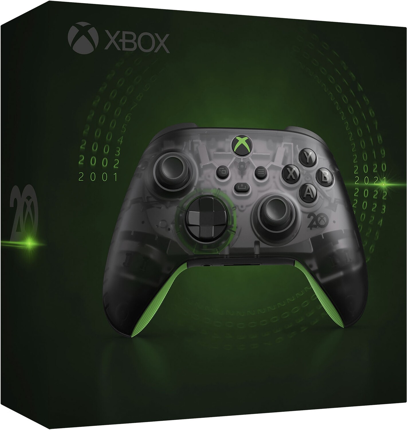 Microsoft - Xbox Wirless Controller for Xbox Series X, Xbox Series S, and Xbox One, Windows Devices (Latest Model) - 20th Anniversary Special Edition