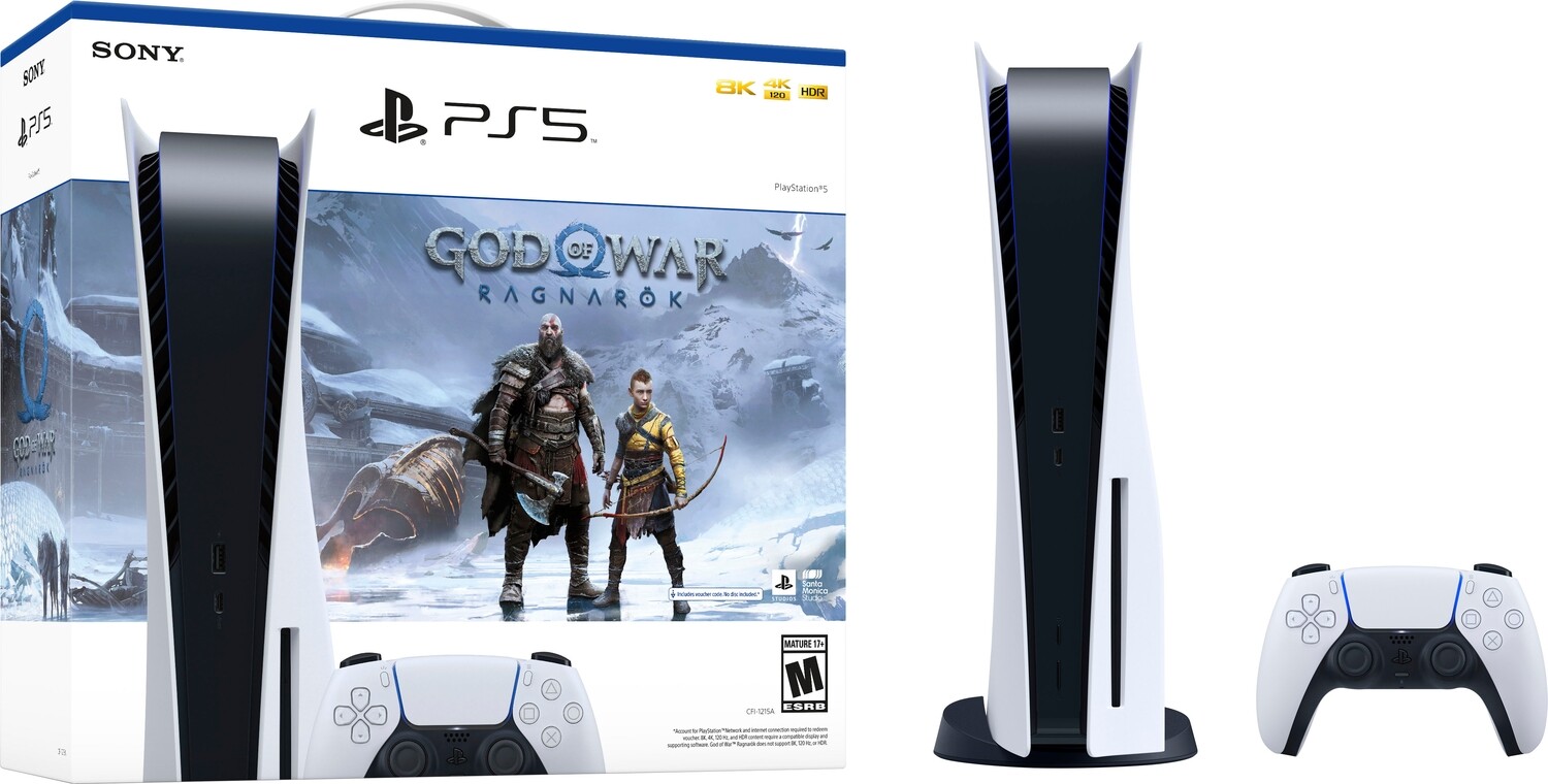 PlayStation 5 Console – God of War Ragnarök Bundle