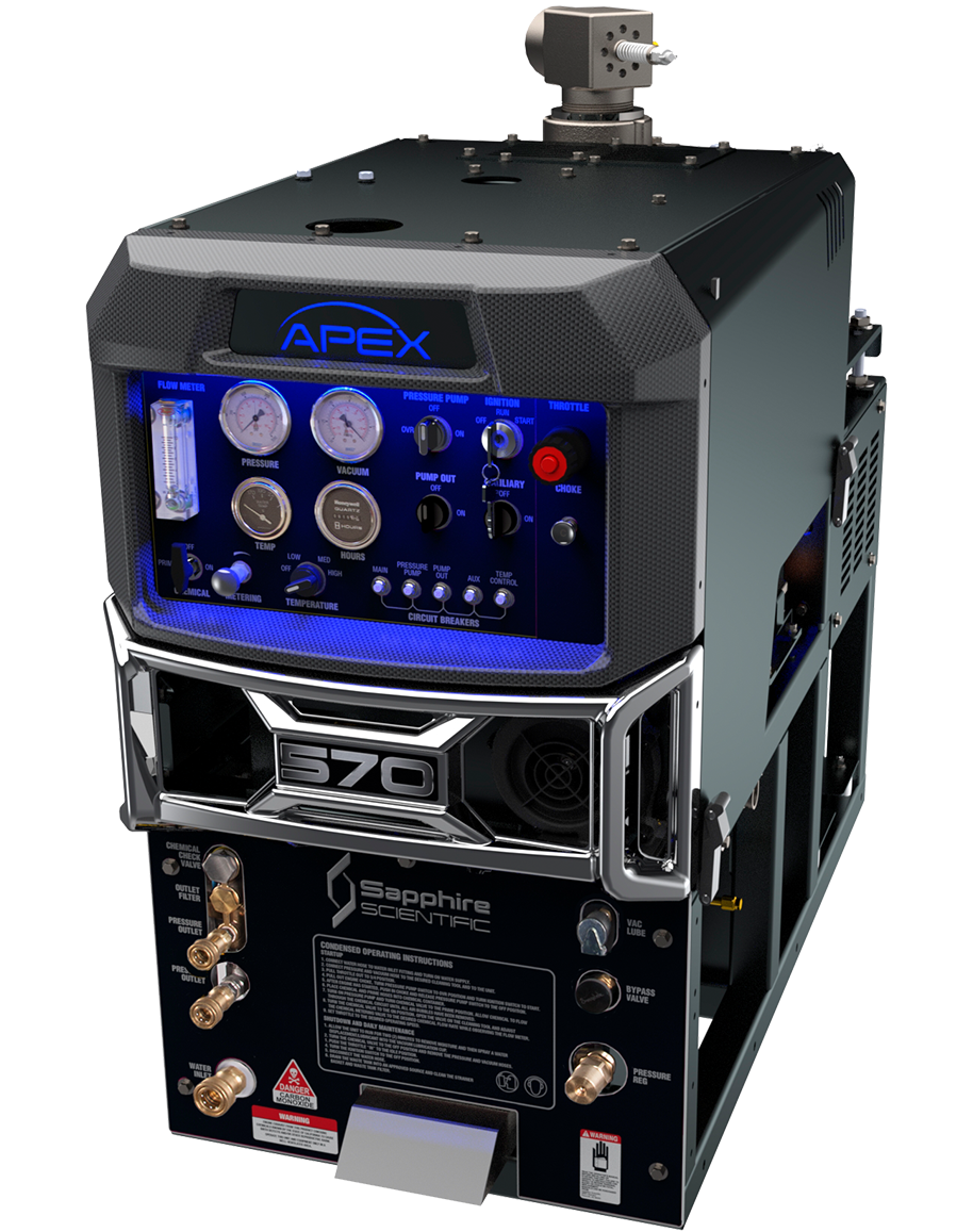 APEX 570 with 90gl Waste Tank by Sapphire Scientific