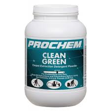 Clean Green (6.5 lb. Jar) by ProChem | Carpet Extraction Detergent Powder