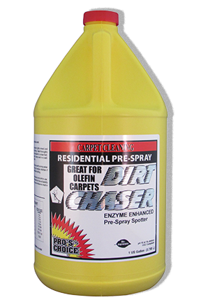 Dirt Chaser (Gallon) by CTI Pro's Choice | Enzyme Pre-Spray & Spotter