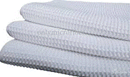 Microfiber Towels (12 Pk 16X16), White Waffle Style