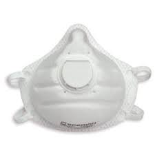 N95 Molded Cup Respirator Mask w/ Exhalation Valve, 10pk